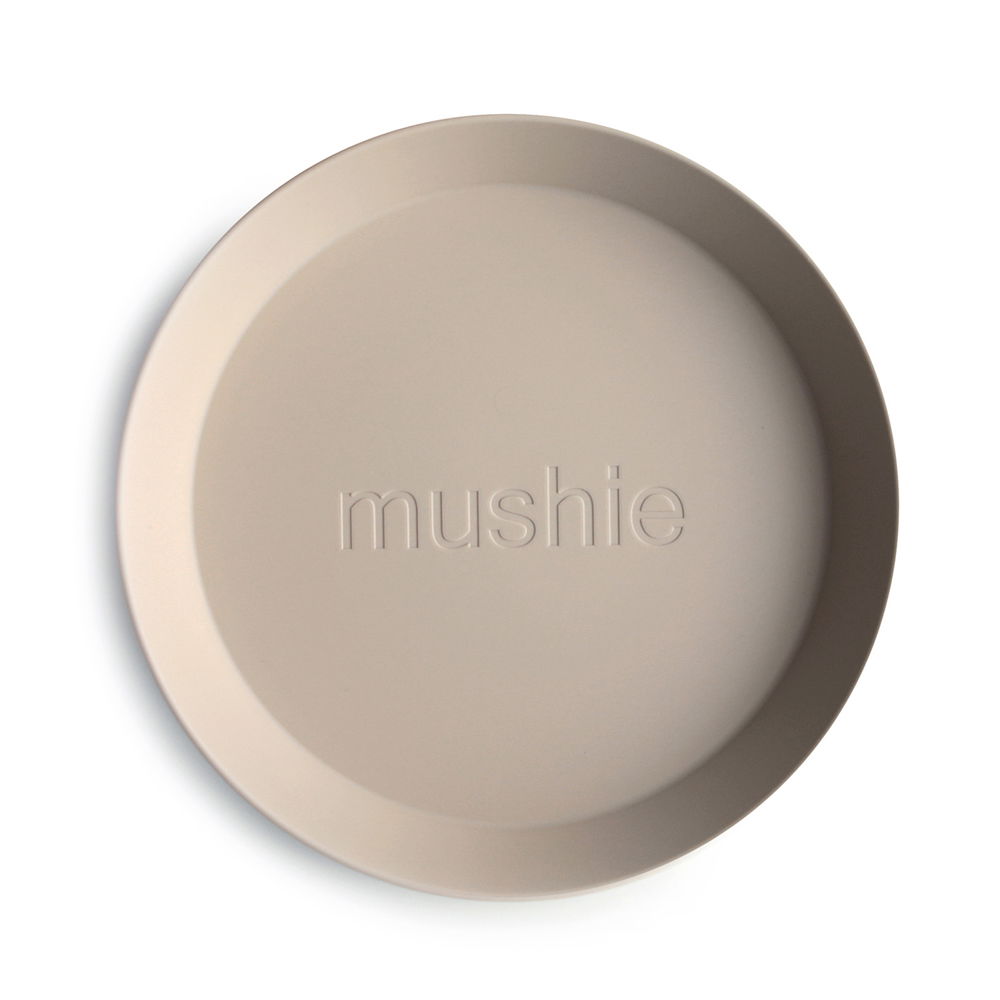Mushie runde tallerkener Mushie runde tallerkener