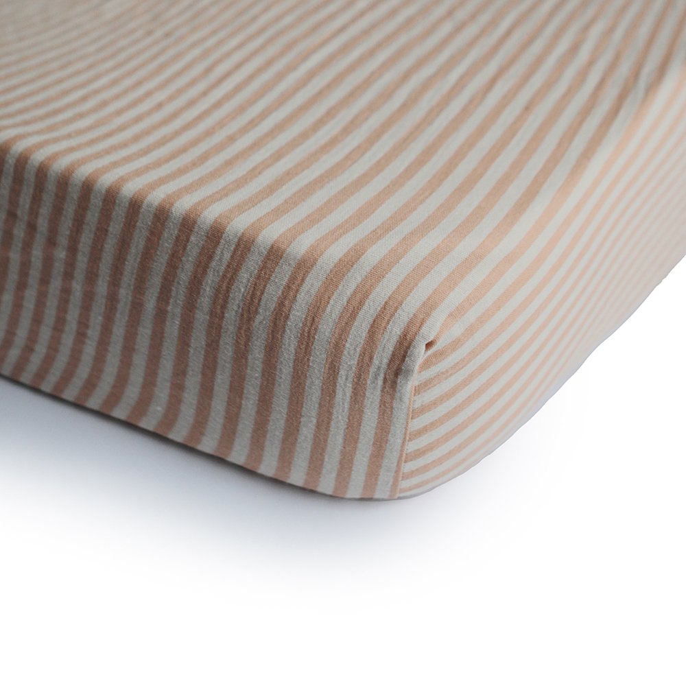 Sheet - Small Natural Stripe