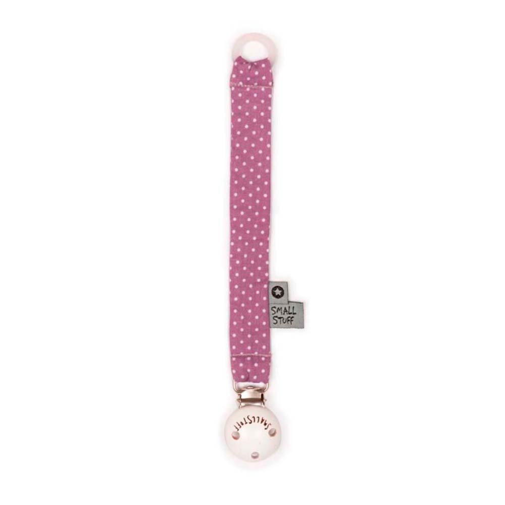 Dummy Chain Clip Holder Baby Pacifier Polka Dot 25mm UK BUY2GET1FREE 