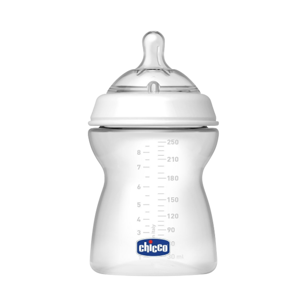 2 6+ 4 Chicco CHICCO PHYSIO 2 BABY BOTTLE SILICONE TEATS NATURAL FEEDING 0%BPA 0 