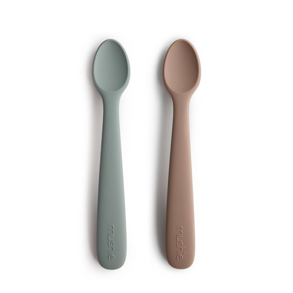 Baby spoons - Stone / Cloudy Mauve