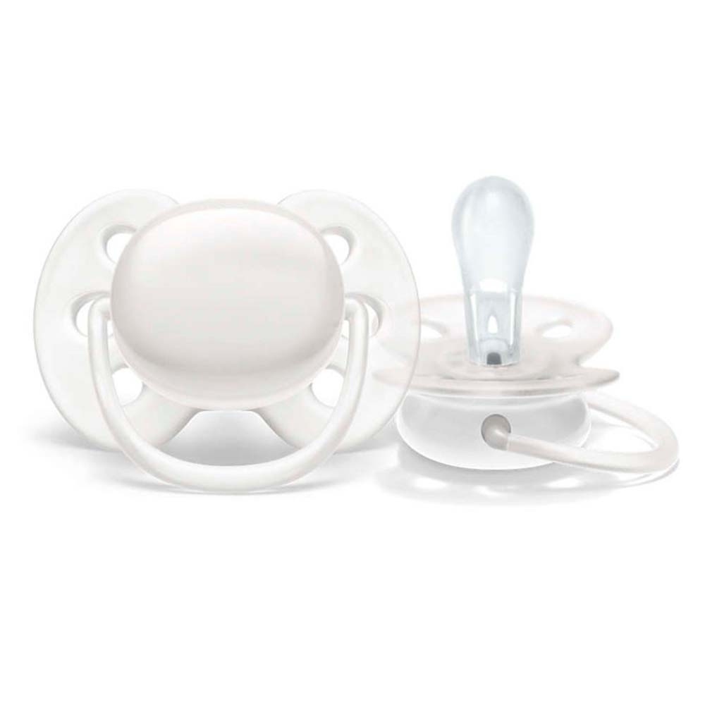 Philips Avent Ultra Soft silikone sut 0-6 mdr. Philips Avent Ultra Soft silikone sut 0-6 mdr.