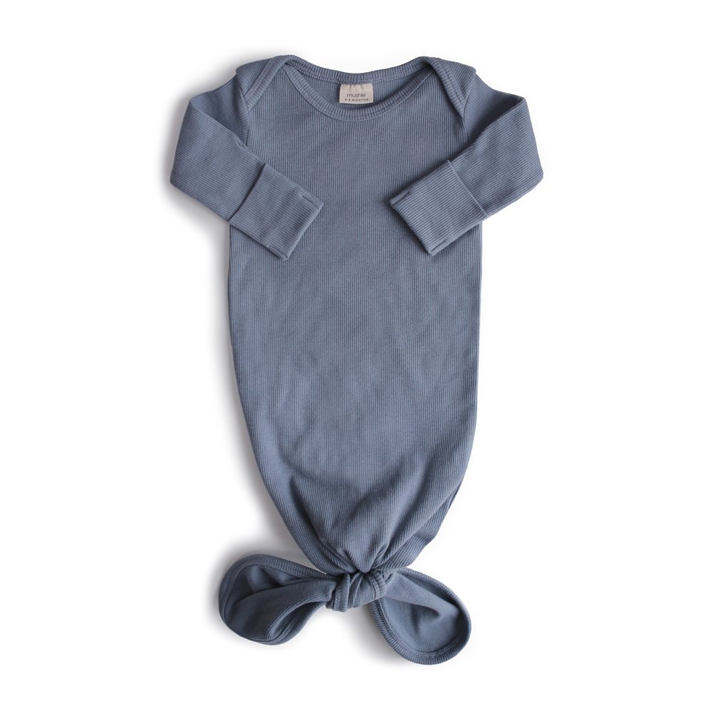Mushie Baby Gown