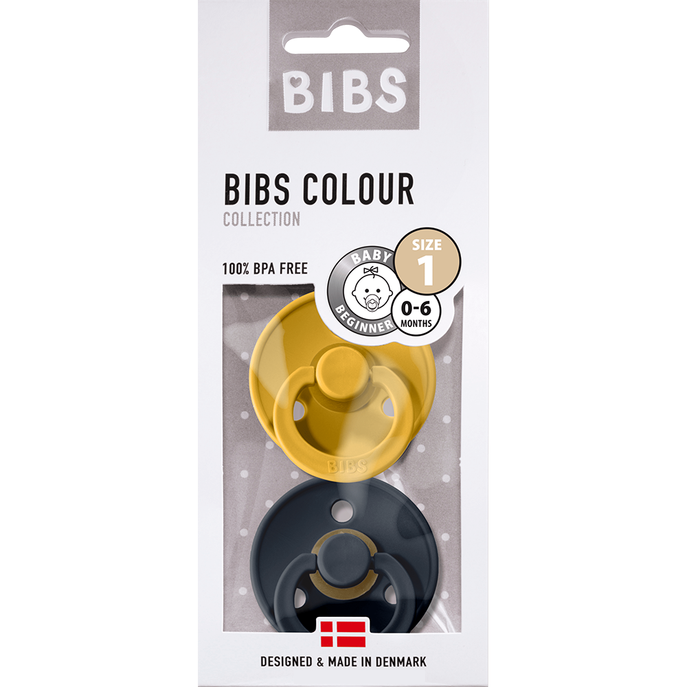 BIBS Colour str. 1 blisterpakke - 2 pack