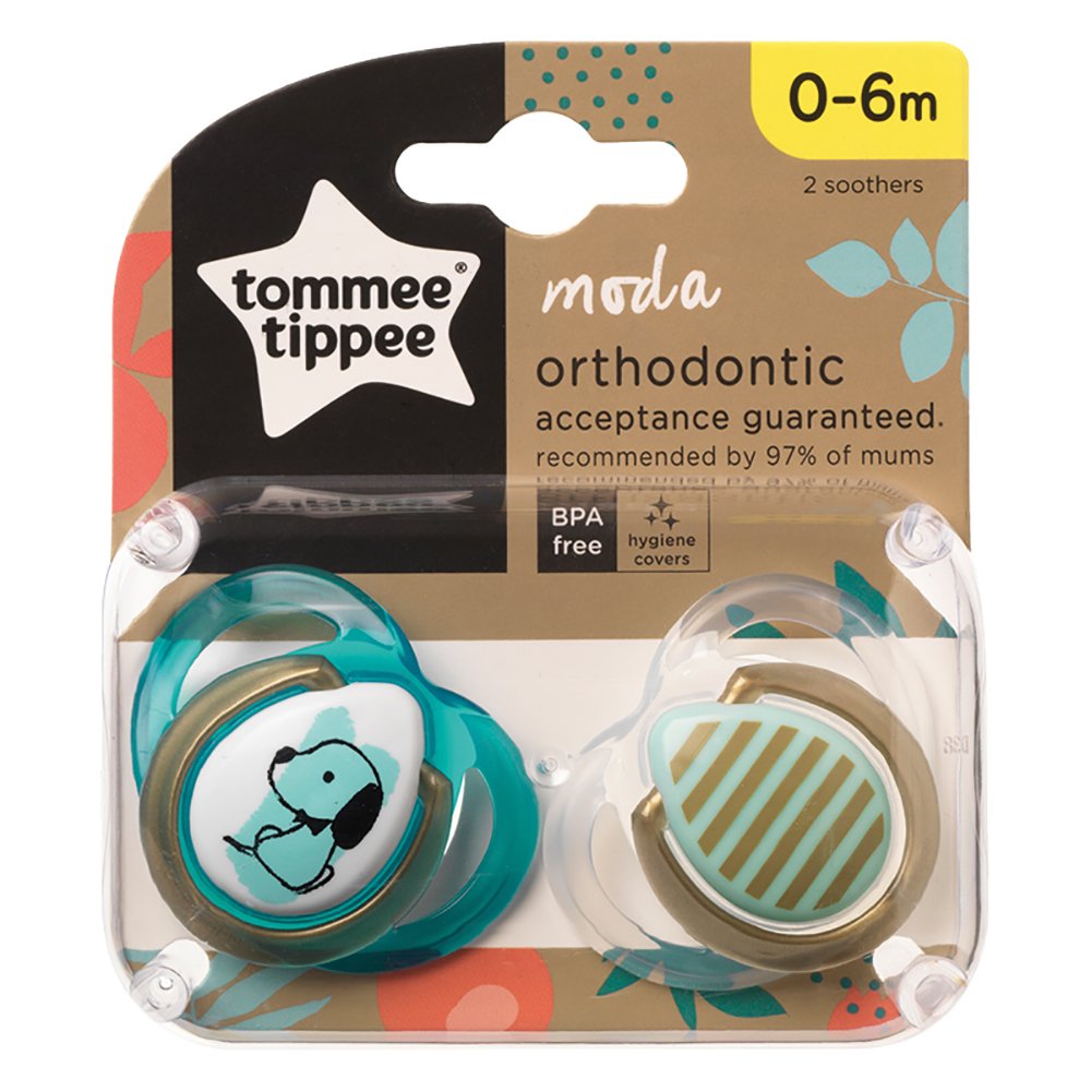 Tommee Tippee Moda Sut 0-6 Mdr. Turkis - Gold